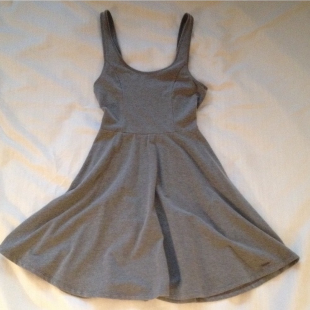 Hollister Gray Skater Dress